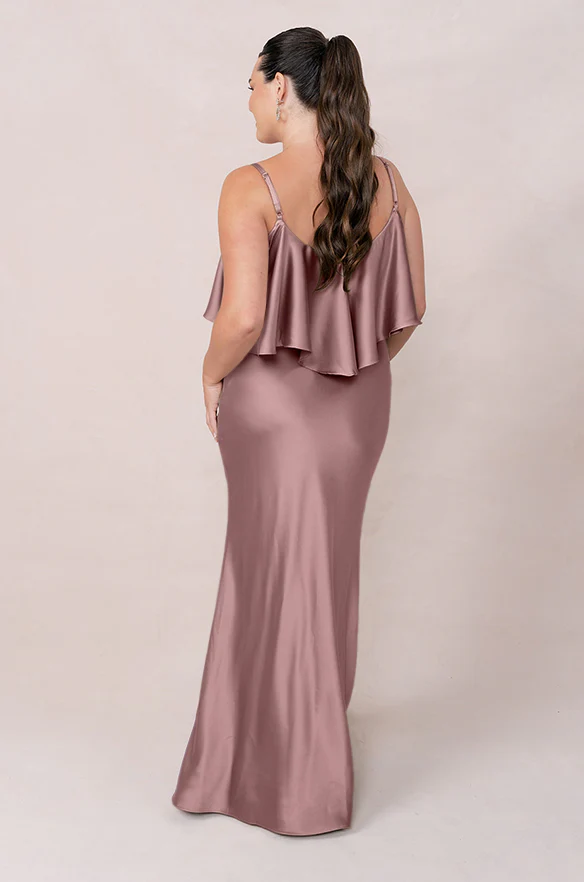 Riley Convertible Satin Dress | Made To Order - Image 128