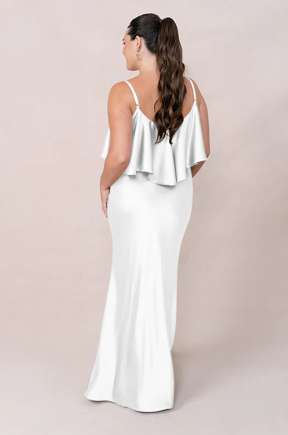 Riley Convertible Satin Dress | Made To Order - Image 154