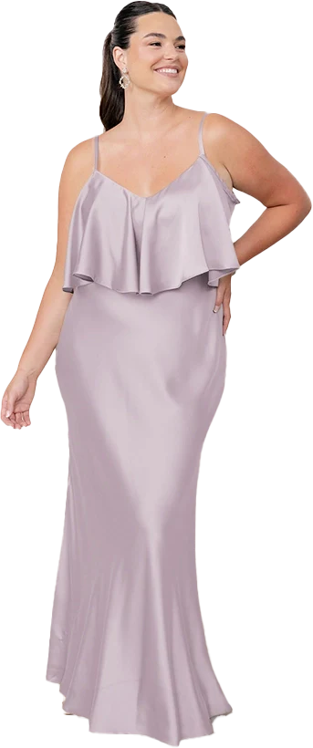 Riley Convertible Satin Dress | Made To Order - Image 33