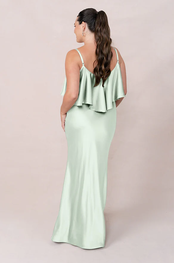 Riley Convertible Satin Dress | Made To Order - Image 6