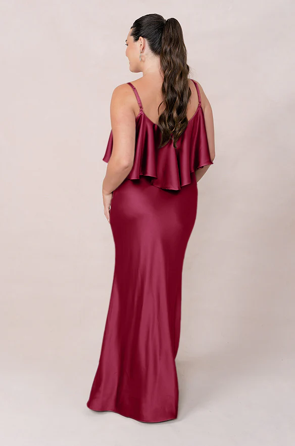 Riley Convertible Satin Dress | Made To Order - Image 60