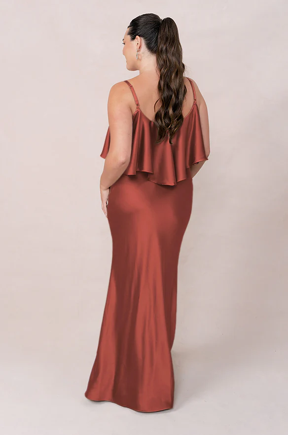 Riley Convertible Satin Dress | Made To Order - Image 70