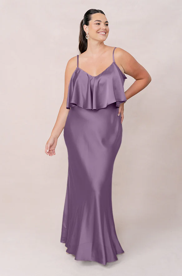 Riley Convertible Satin Dress | Made To Order - Image 79