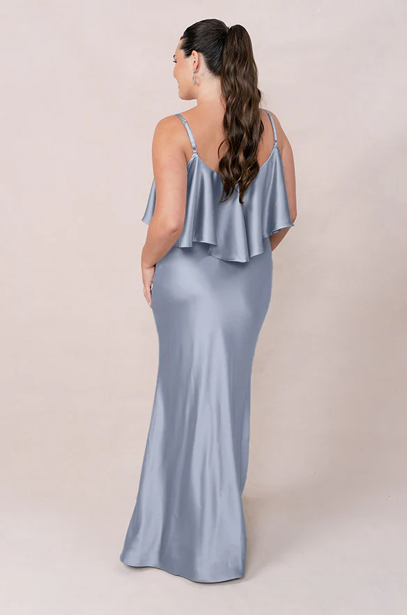Riley Convertible Satin Dress | Made To Order - Image 88