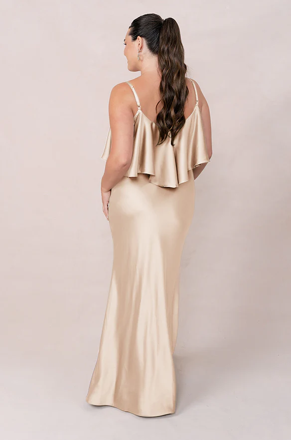 Riley Convertible Satin Dress | Made To Order - Image 94