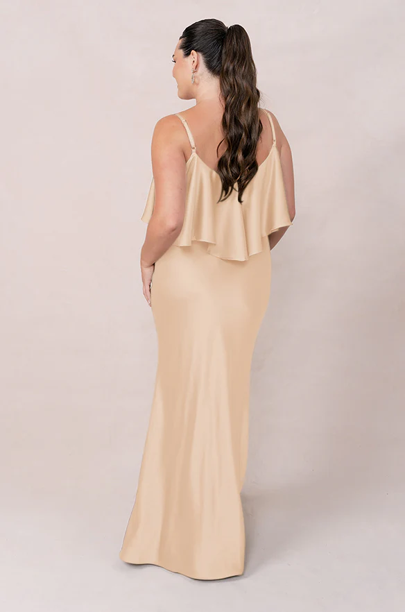 Riley Convertible Satin Dress | Made To Order - Image 96