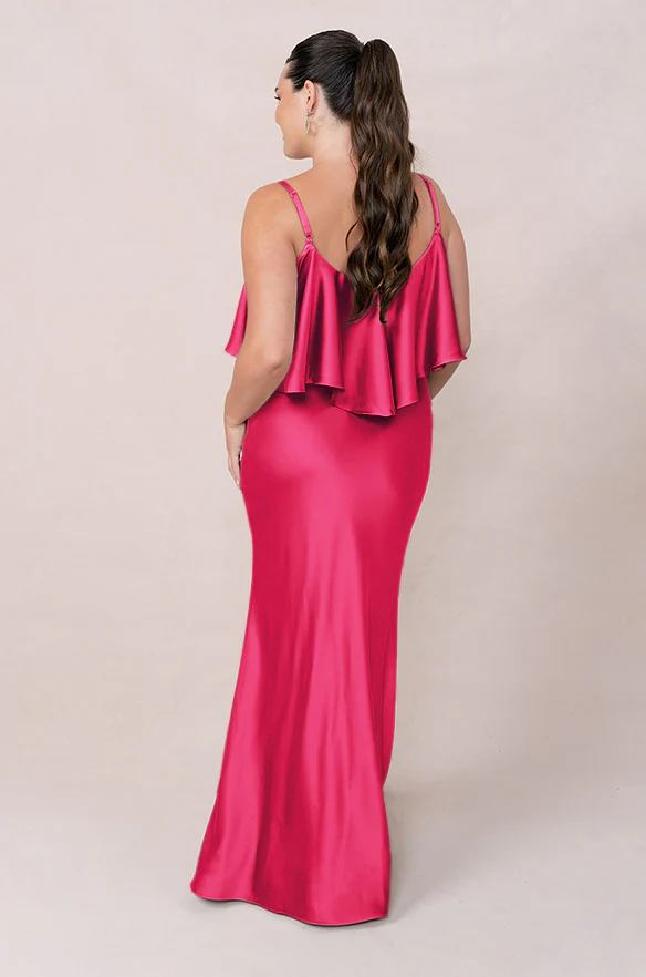 Riley Convertible Satin Dress | Made To Order - Image 98
