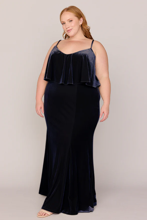 Riley Convertible Velvet Dress | Made To Order - Image 31
