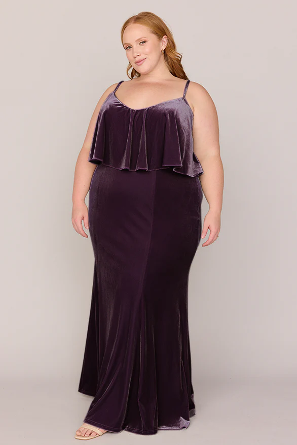 Riley Convertible Velvet Dress | Made To Order - Image 35