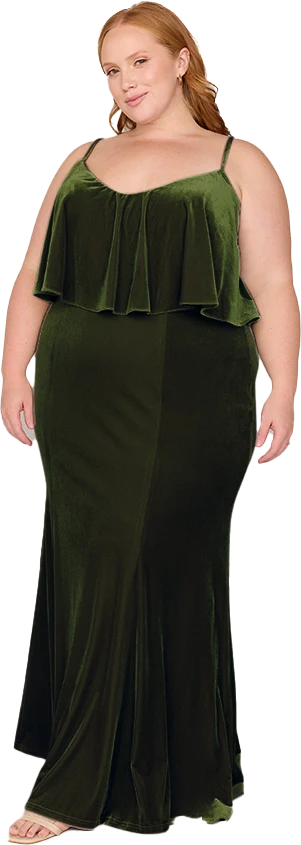 Riley Convertible Velvet Dress | Made To Order - Image 65