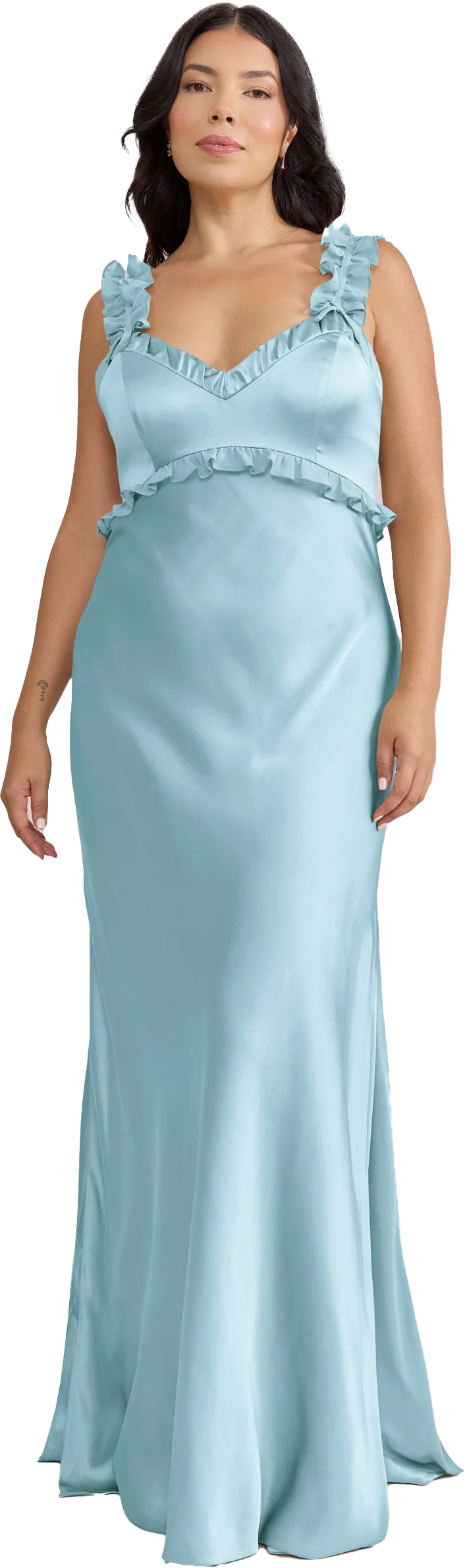 Romy Satin + Chiffon Dress | Made To Order - Image 78