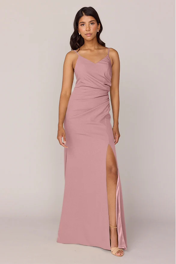 Rory Crepe Dress | Made To Order - Image 145