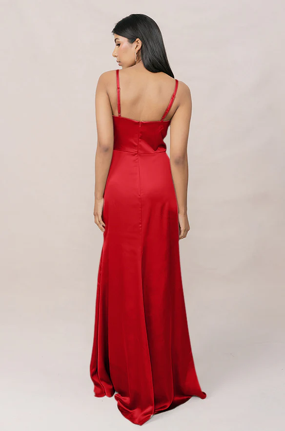 Rory Satin Dress | Made To Order - Image 129