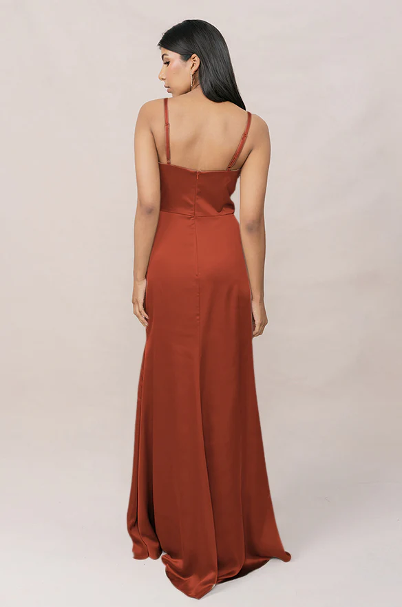 Rory Satin Dress | Made To Order - Image 139