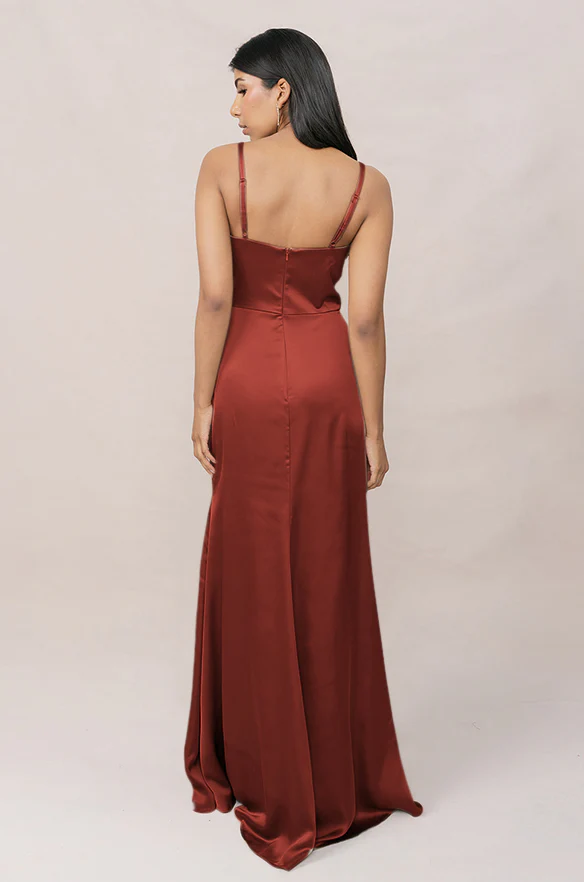 Rory Satin Dress | Made To Order - Image 153
