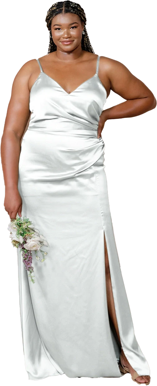 Rory Satin Dress | Made To Order - Image 161