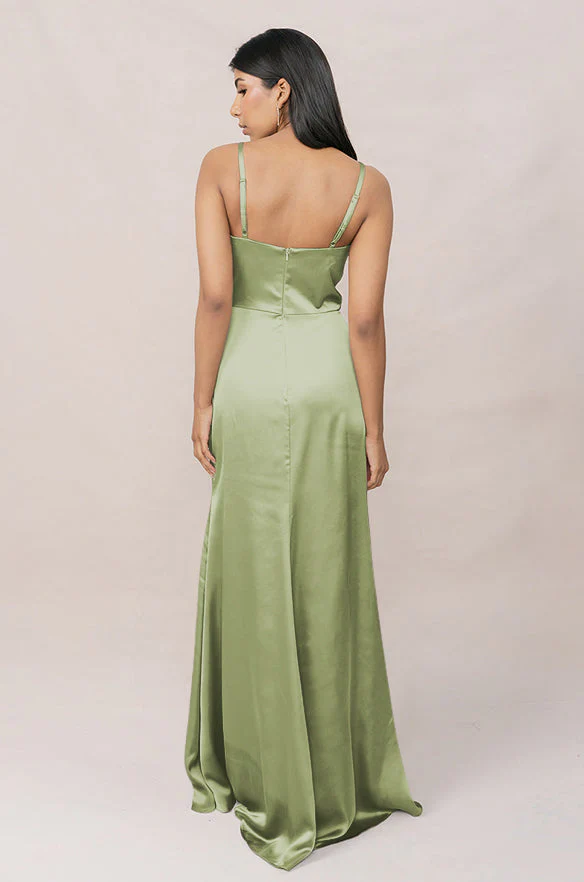 Rory Satin Dress | Made To Order - Image 163