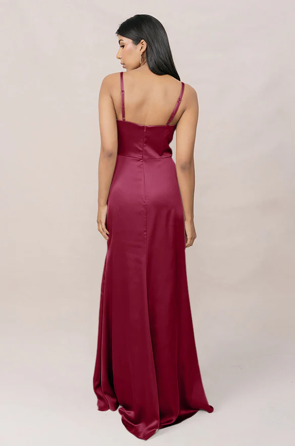 Rory Satin Dress | Made To Order - Image 65