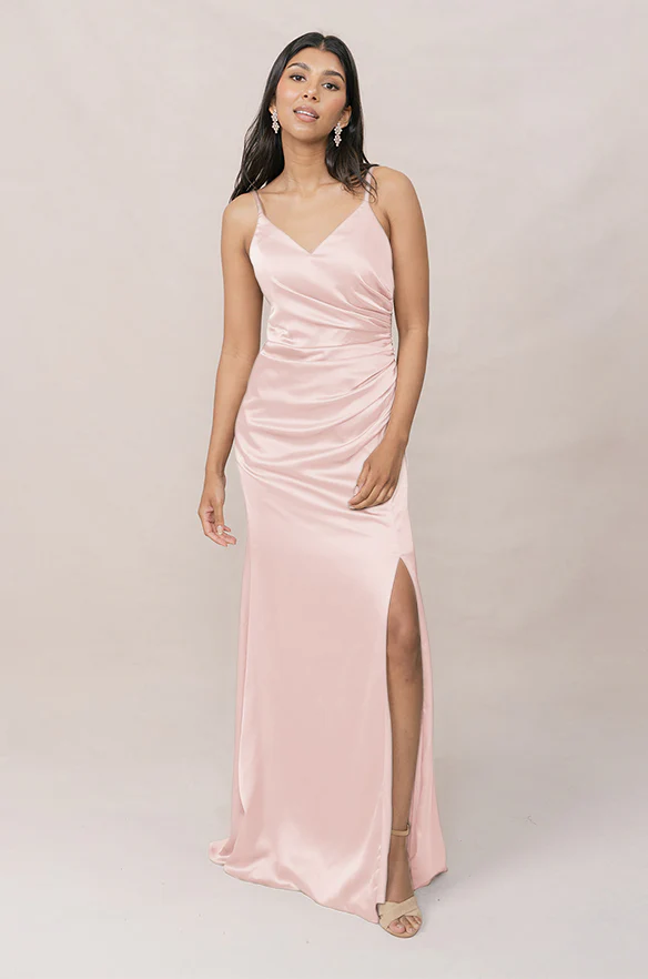 Rory Satin Dress | Made To Order - Image 68