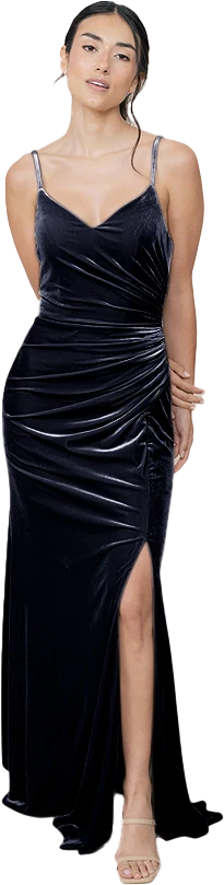 Rory Velvet Dress | Made To Order - Image 24