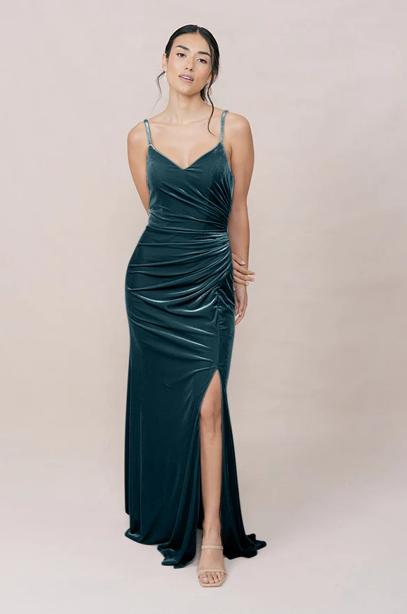 Rory Velvet Dress | Made To Order - Image 44