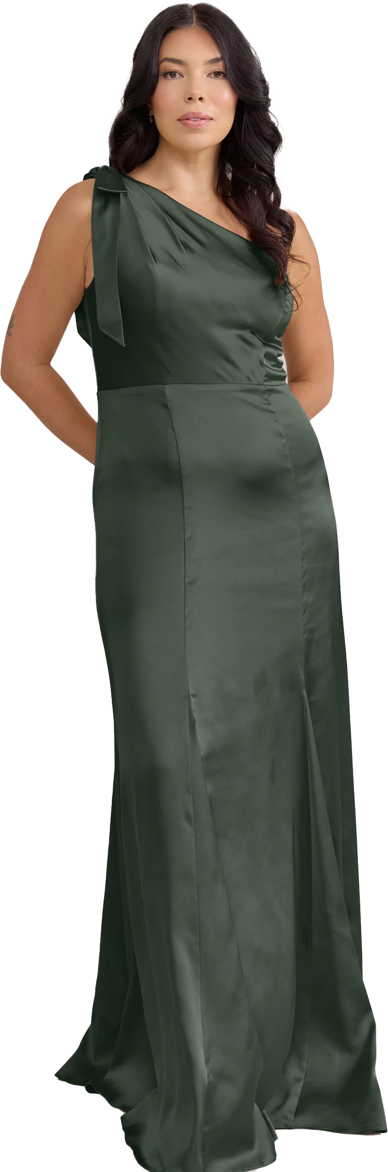 Rowan Satin Dress | Made To Order - Image 115
