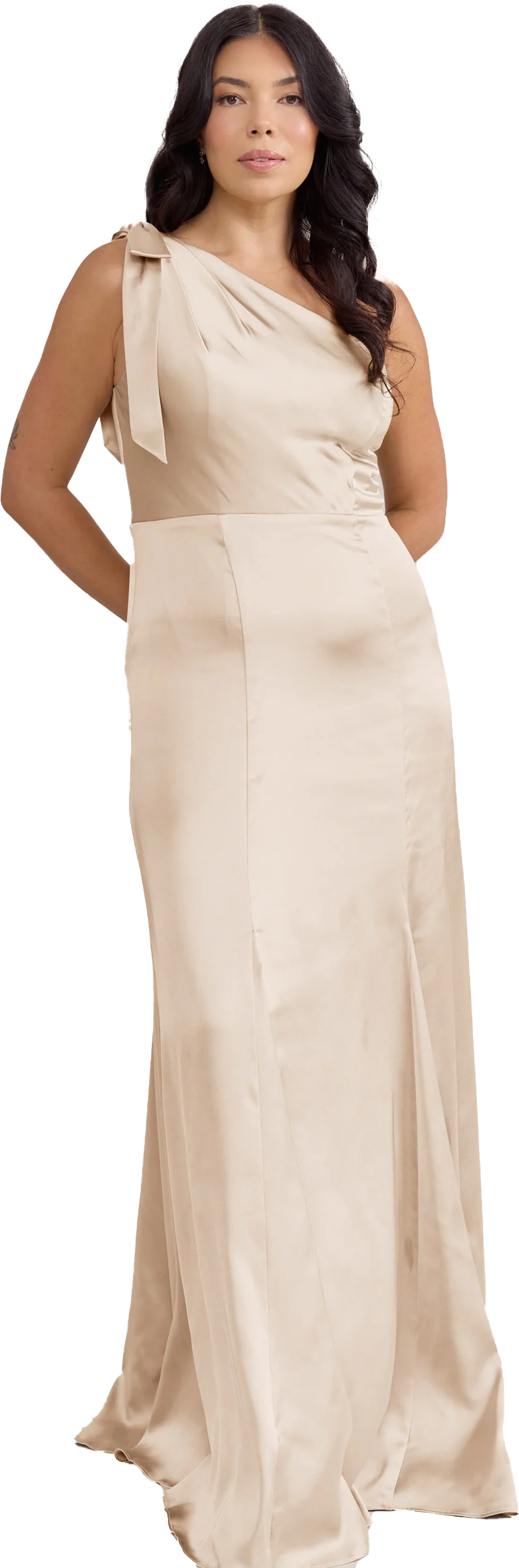 Rowan Satin Dress | Made To Order - Image 123
