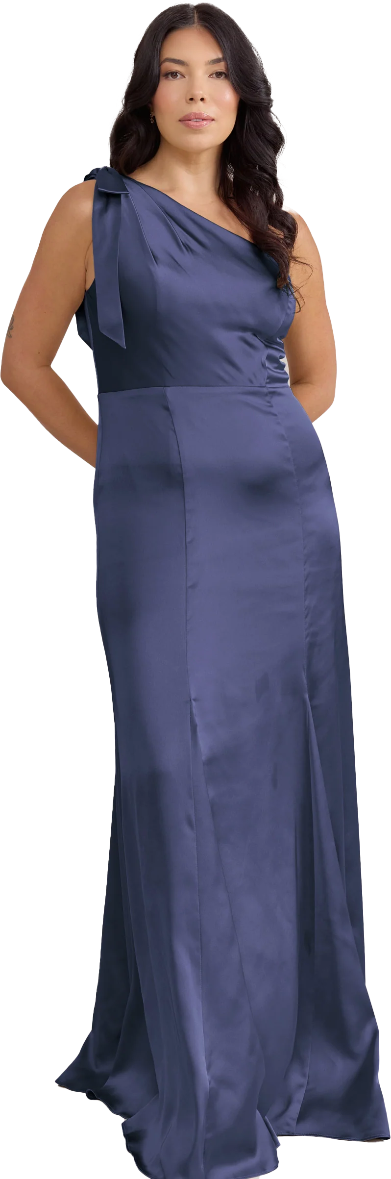 Rowan Satin Dress | Made To Order - Image 127