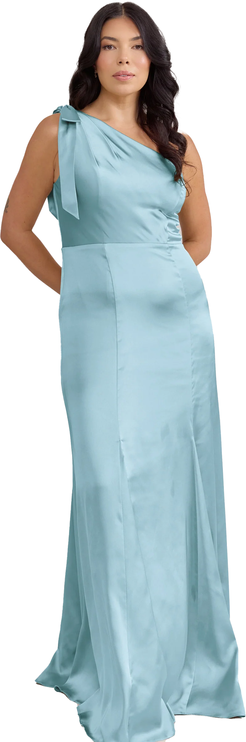 Rowan Satin Dress | Made To Order - Image 128
