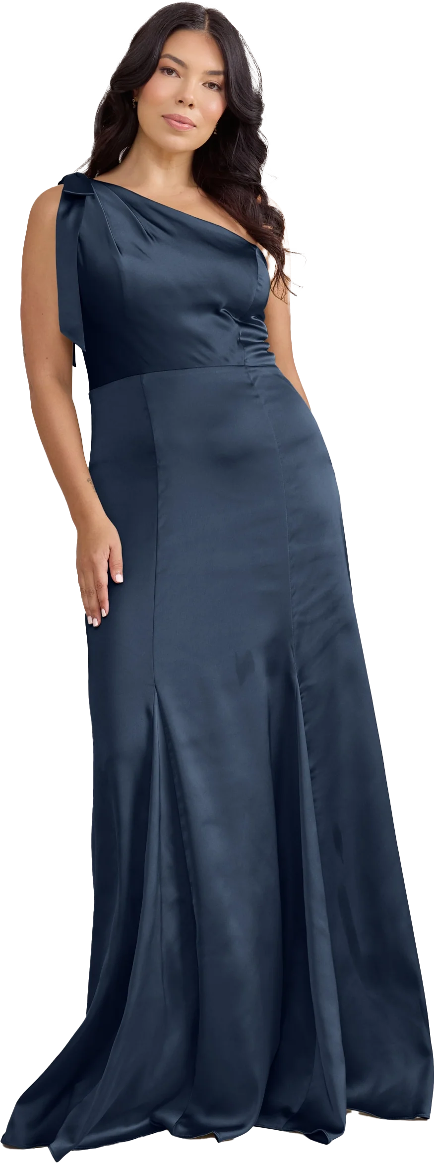 Rowan Satin Dress | Made To Order - Image 141