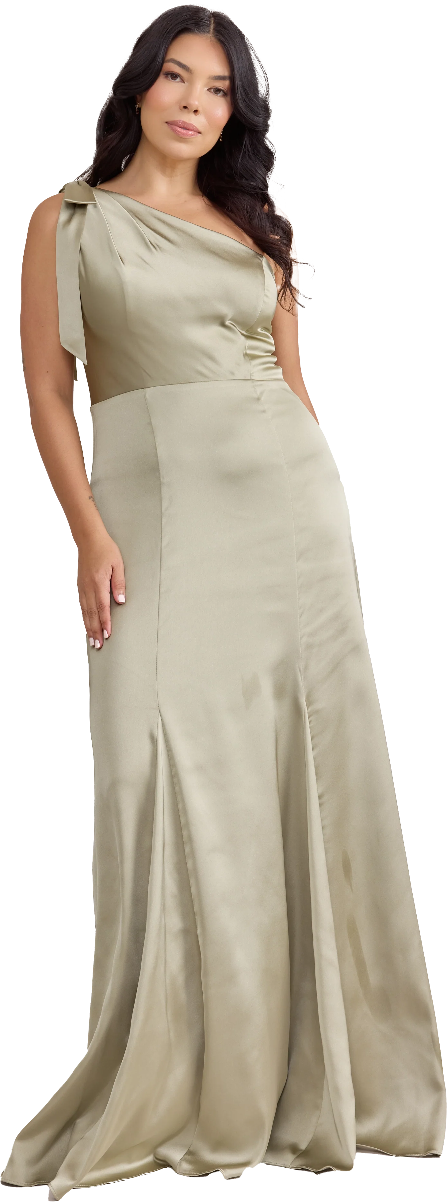 Rowan Satin Dress | Made To Order - Image 164