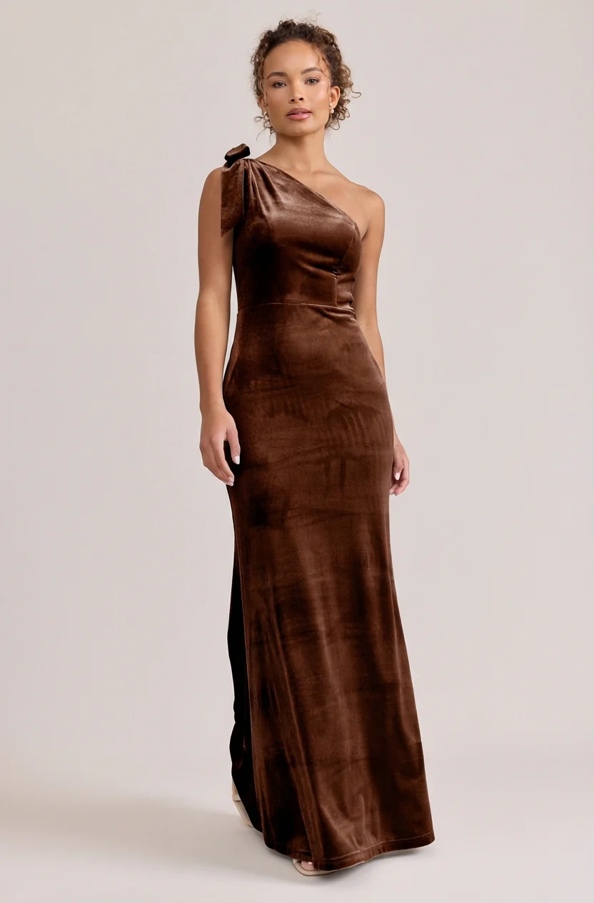 Rowan Velvet Dress | Made To Order - Image 14