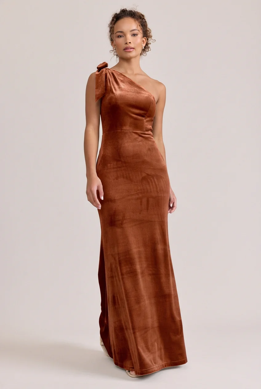 Rowan Velvet Dress | Made To Order - Image 22
