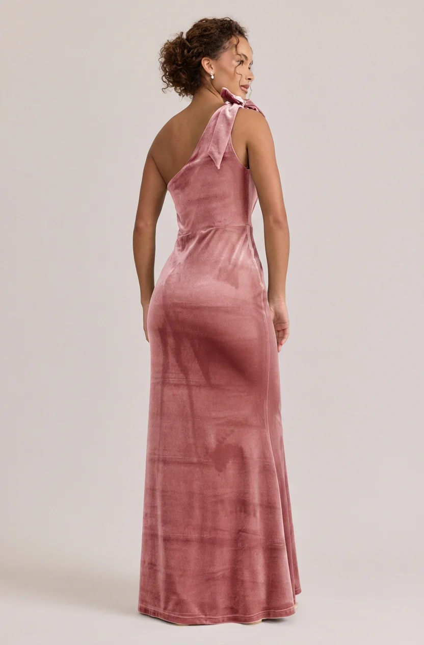 Rowan Velvet Dress | Made To Order - Image 38