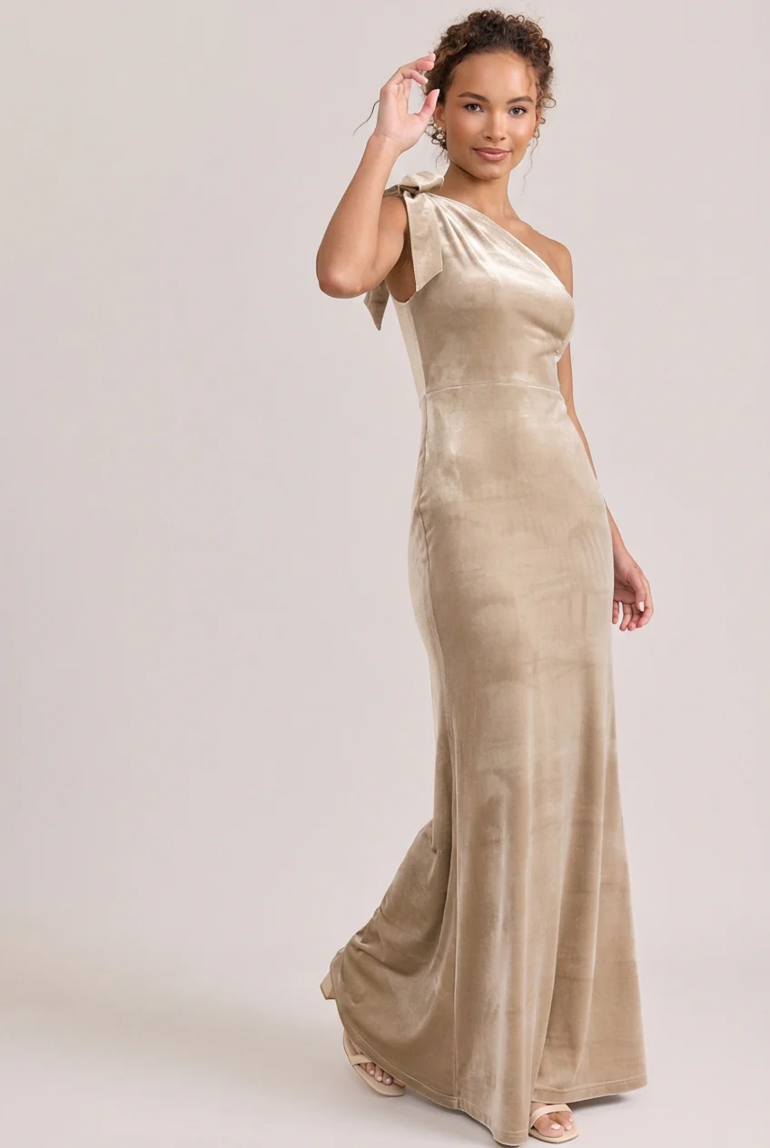 Rowan Velvet Dress | Made To Order - Image 42