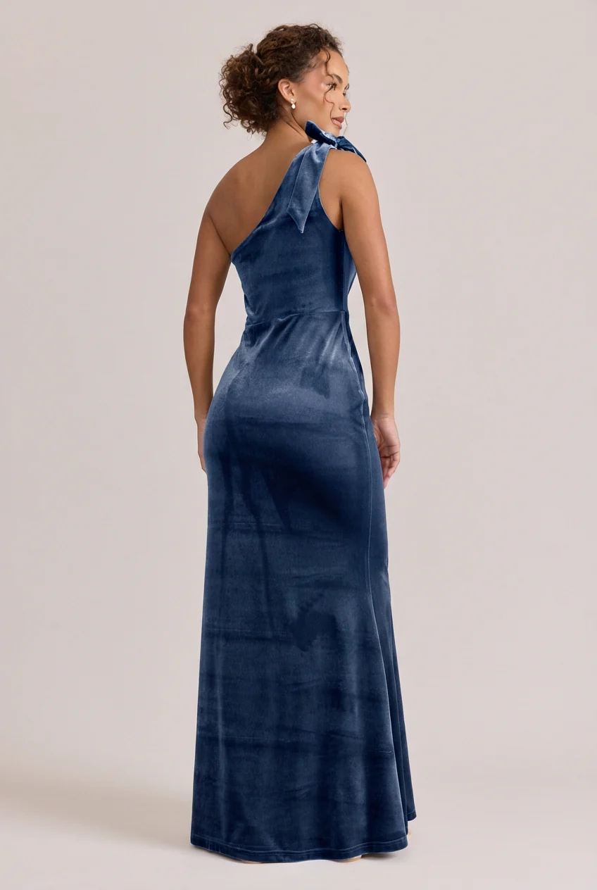 Rowan Velvet Dress | Made To Order - Image 59