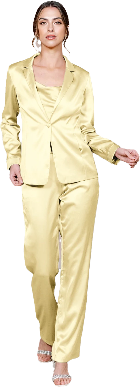 Ruby Satin Jacket | Made To Order - Image 113