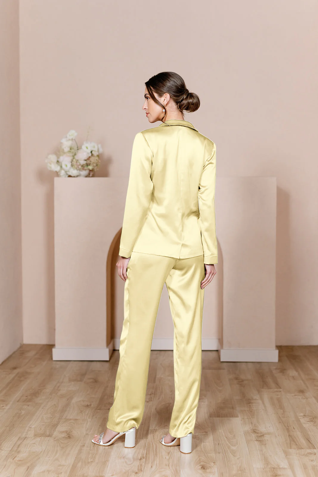 Ruby Satin Pants | Made To Order - Image 108