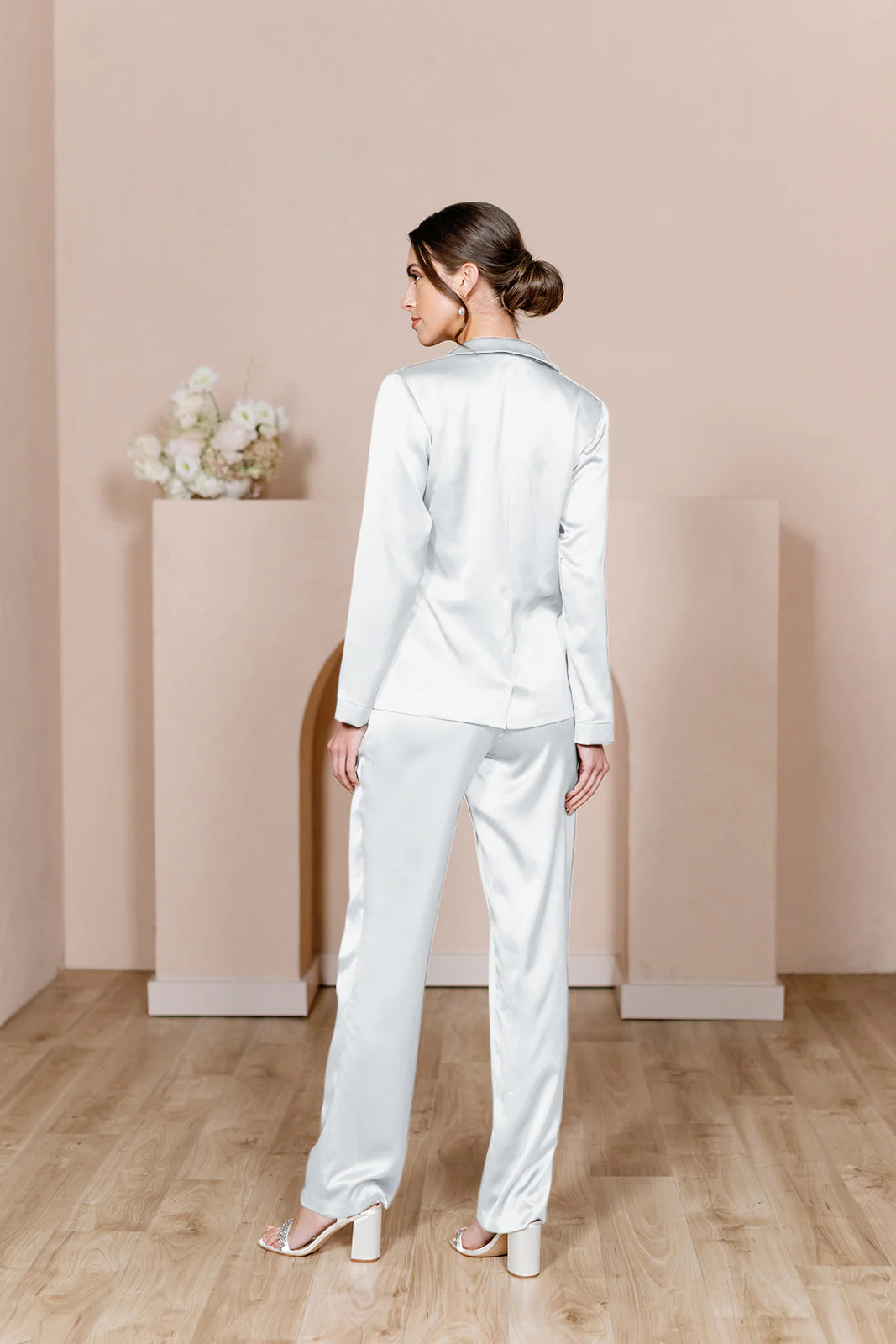 Ruby Satin Pants | Made To Order - Image 110