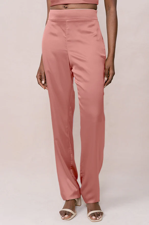 Ruby Satin Pants | Made To Order - Image 67