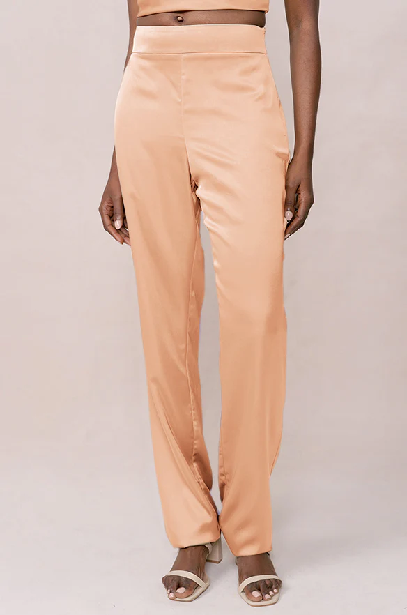 Ruby Satin Pants | Made To Order - Image 87