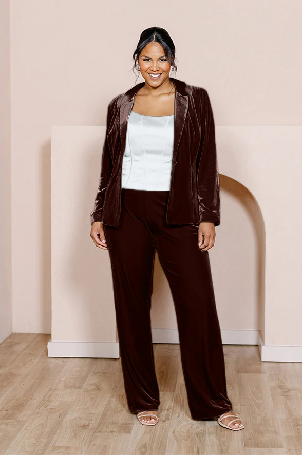 Ruby Velvet Jacket | Made To Order - Image 14