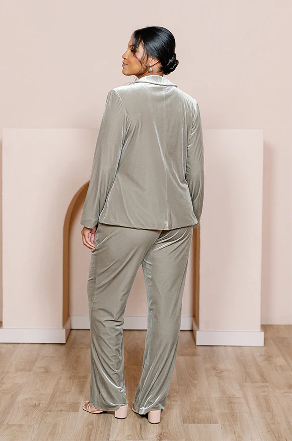 Ruby Velvet Jacket | Made To Order - Image 3