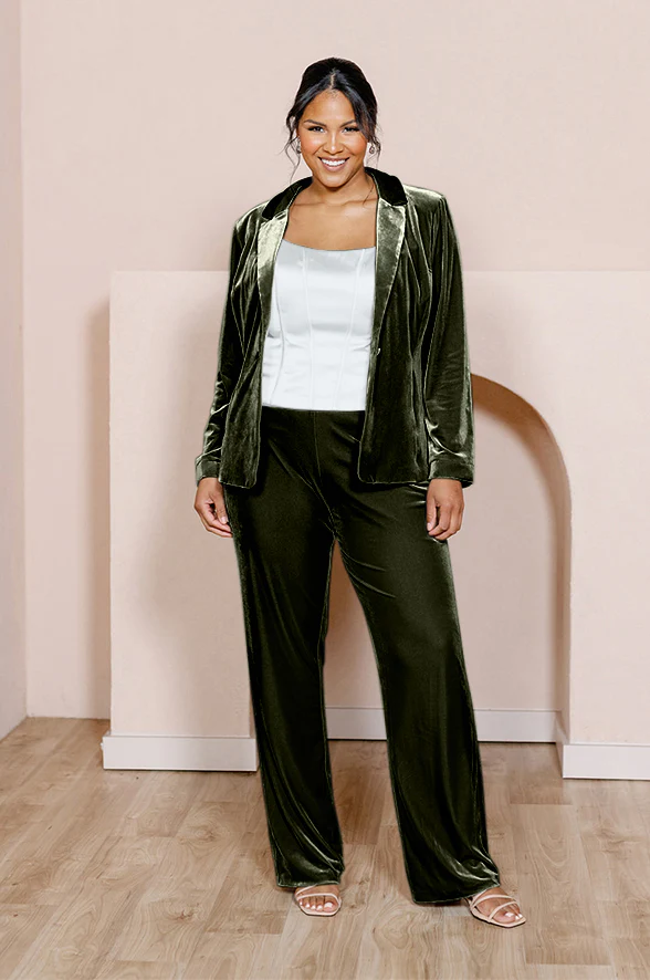 Ruby Velvet Pants | Made To Order - Image 20