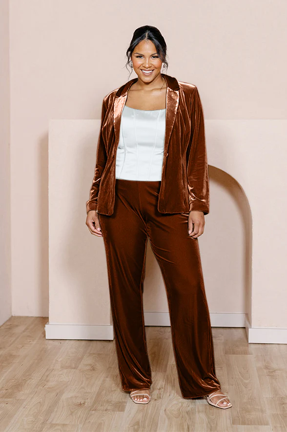 Ruby Velvet Pants | Made To Order - Image 21