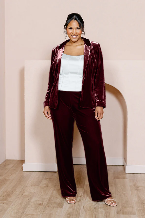 Ruby Velvet Pants | Made To Order - Image 7