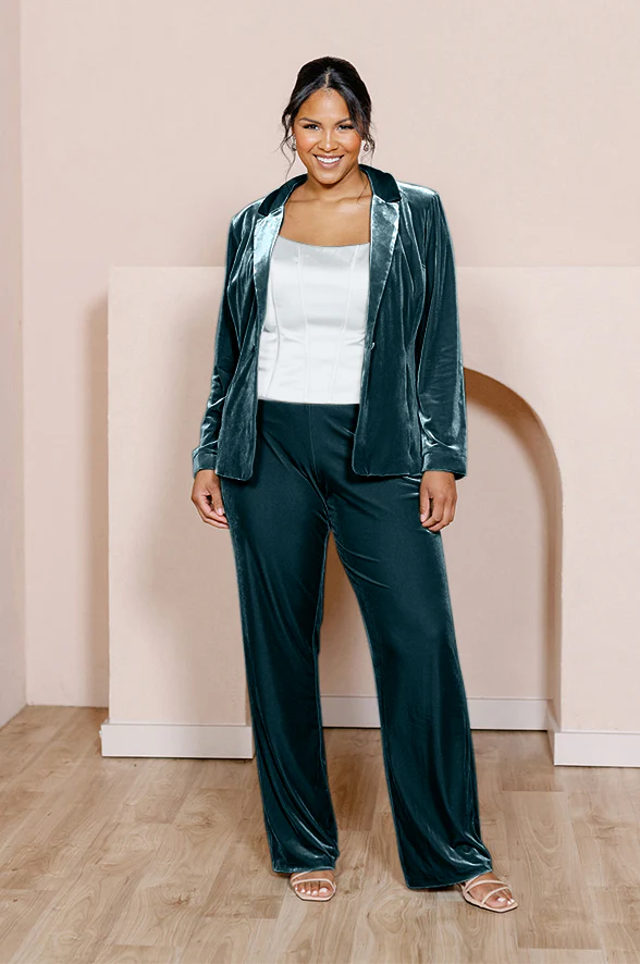 Ruby Velvet Pants | Made To Order - Image 9