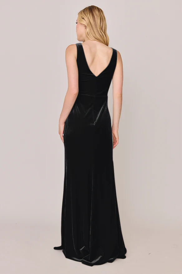 Sample Black Blair Velvet Dress | Ready To Ship - Image 2