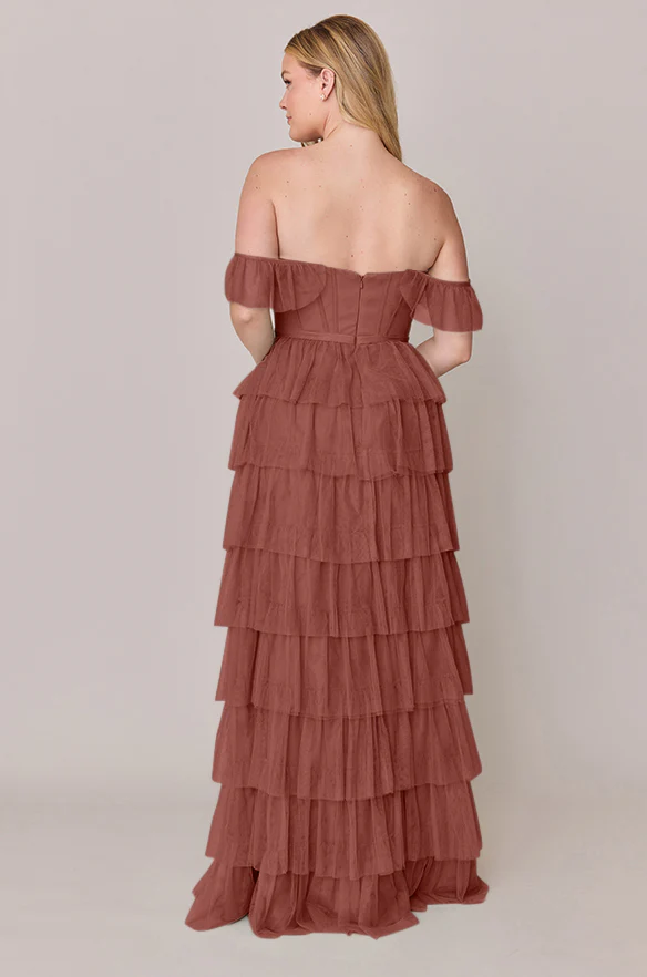 Sample Cinnamon Rose Lucia Tulle Dress | Ready To Ship - Image 4