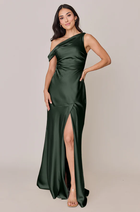 Livvy Satin Dress | Made To Order - Image 27